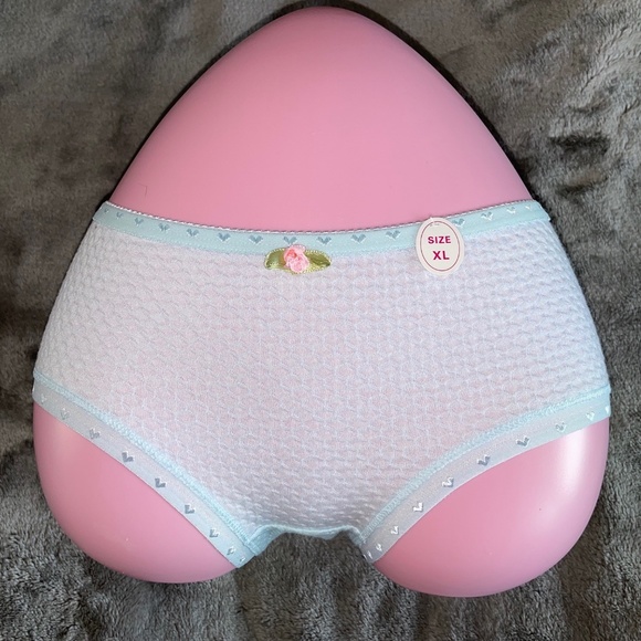 Bubble cotton Candy colour Panties. Pastel coloured panties, 24" to 34" waist - Picture 1 of 3